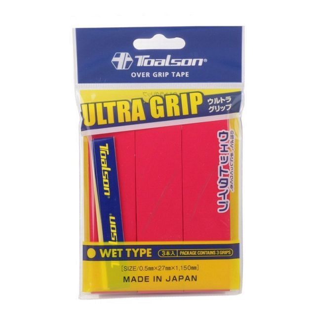 Toalson Ultra Grip 3Pack Red